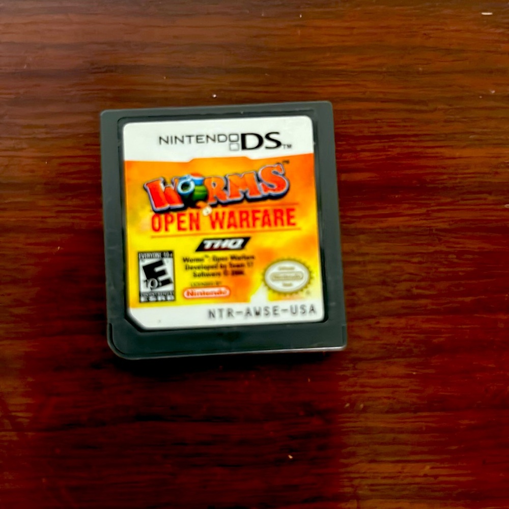 Worms open warfare Nintendo DS
